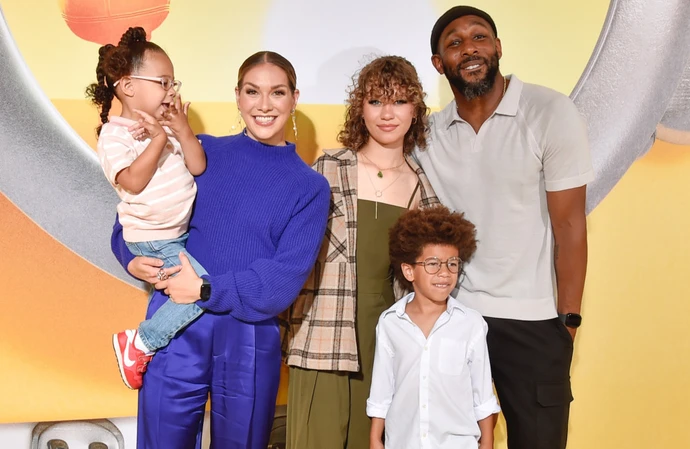 Stephen ‘tWitch’ Boss’ widow Allison Holker has told her children they will find the ‘courage’ to ‘hold each other up’ three months after their dad’s suicide