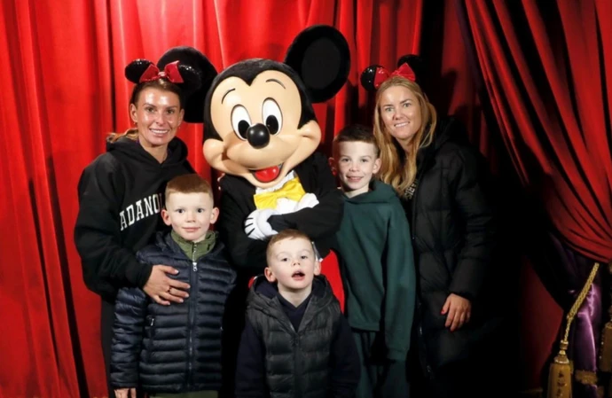 Coleen Rooney took her husband's rarely-seen cousin Claire on the family trip