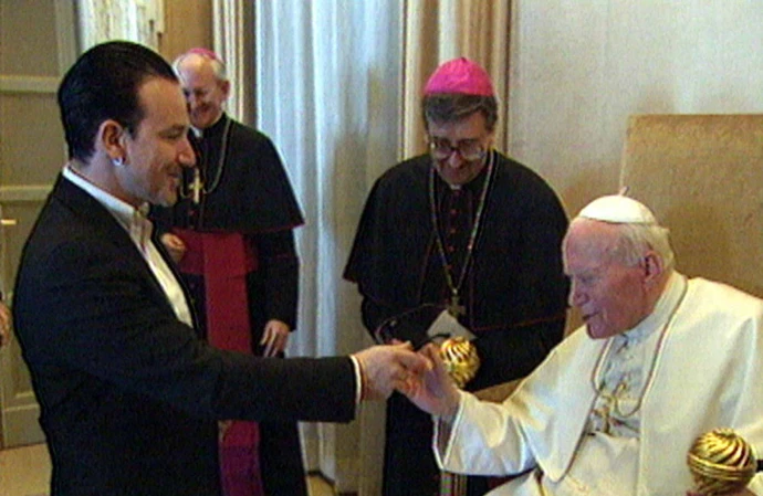 Bono i Jan Paweł II