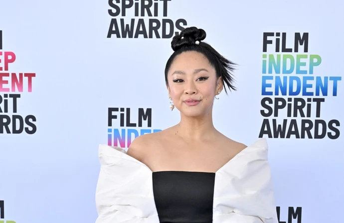 Stephanie Hsu was full of praise of her co-star Ryan Gosling