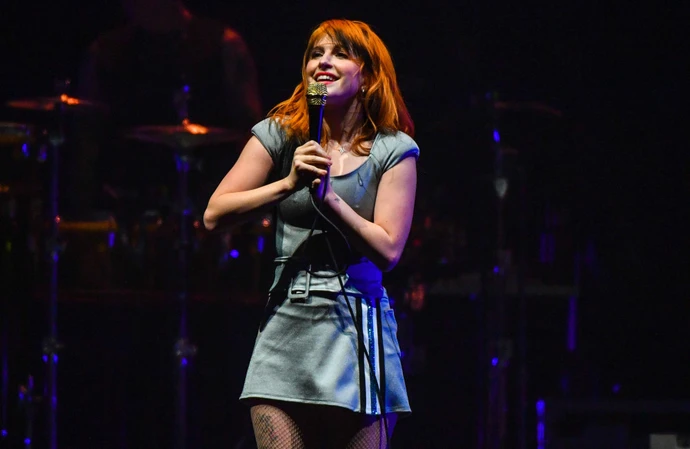 Hayley Williams is glad to be back in the studio