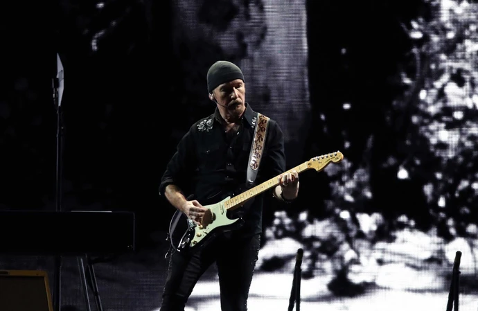 The Edge says he and frontman Bono are anxiously waiting to put the album out