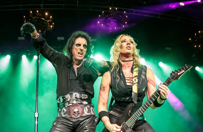 Alice Cooper and Nita Strauss join forces on 'Winner Takes All'