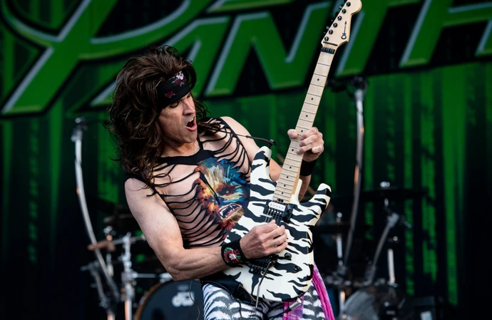 The Steel Panther guitarist is not a fan of BTS