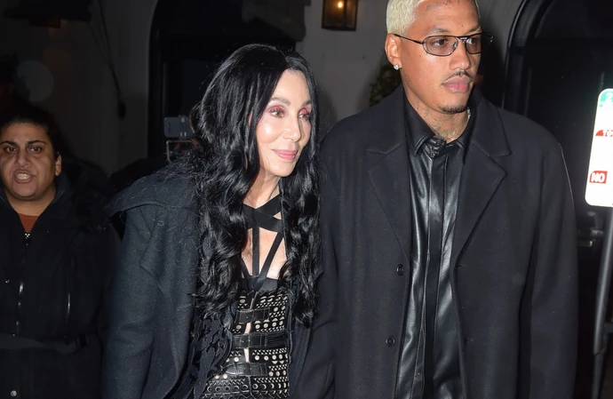 Cher’s boyfriend Alexander ‘AE’ Edwards has gushed she is ‘amazing’ with his son
