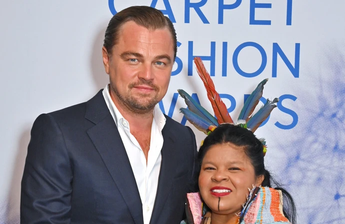 Leonardo DiCaprio attended Los Angeles' The Green Carpet Fashion Awards after jetting across Europe