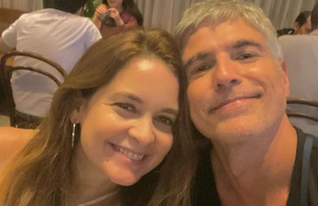 Reynaldo Gianecchini e Cláudia Abreu © Instagram