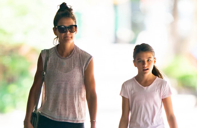 Katie Holmes’ daughter Suri is said to be applying to study fashion at university