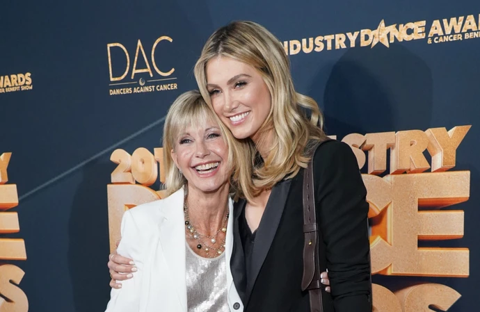 Delta Goodrem 'always looked up' to Dame Olivia Newton-John