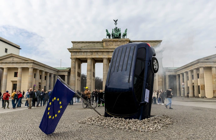 Greenpeace protests in Germany 