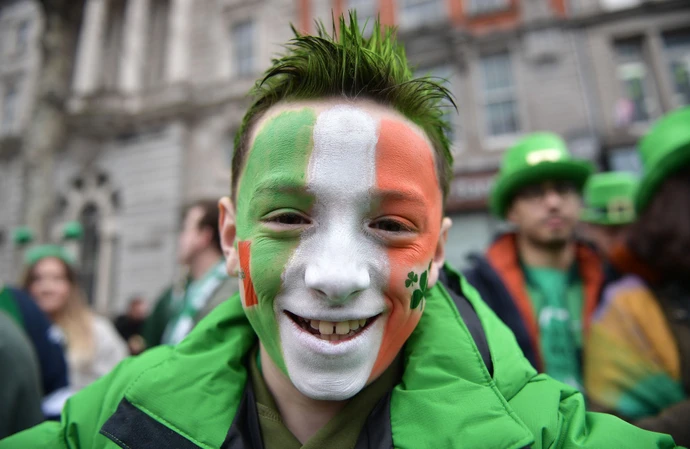 St Patrick's Day celebrations in Dublin