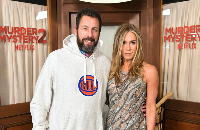 Adam Sandler is happy for Jennifer Aniston