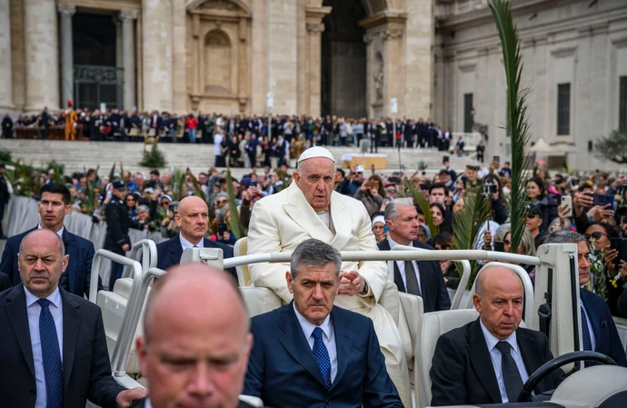 Pope Francis will miss the Good Friday service