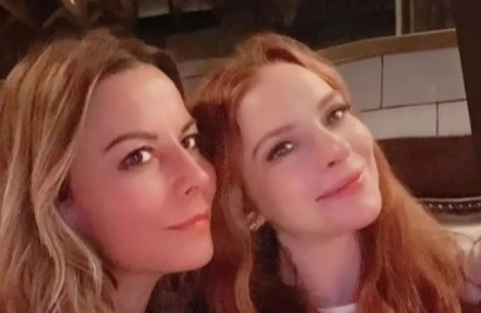 Lindsay Lohan celebrates her pregnancy with friend Juliet Angus at a baby shower
(C) Juliet Angus/Instagram