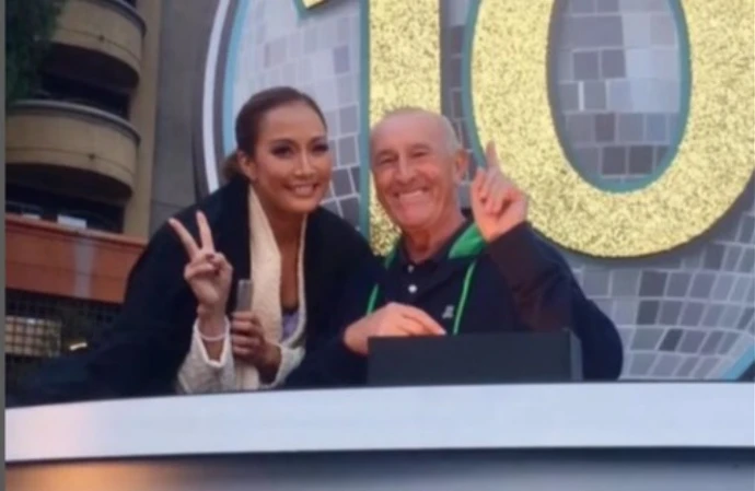 Carrie Ann Inaba pays tribute to Len Goodman