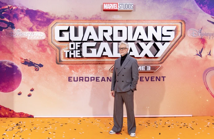 James Gunn at Disneyland Paris for the Guardians of the Galaxy Vol. 3 European Gala Event