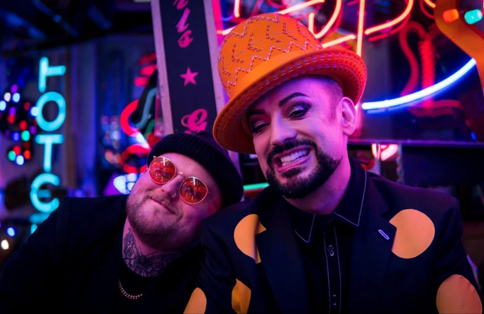 The Lottery Winners teamed up with Boy George on Let Me Down