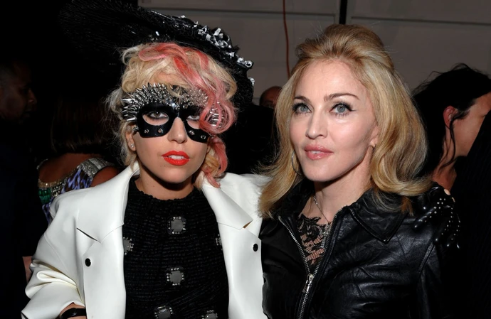 Madonna and Lady Gaga