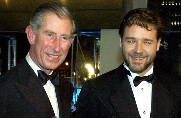 Russell Crowe met the future king in 2003 when he was Prince of Wales