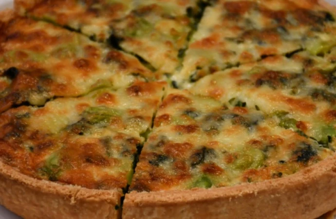 The official coronation dish is a quiche