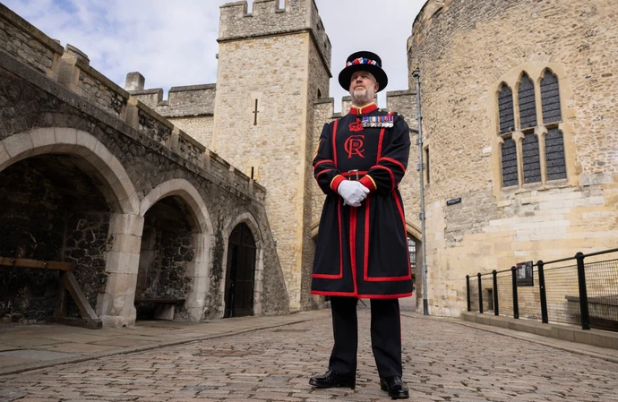 Monarchs used to spend two nights in the Tower of London