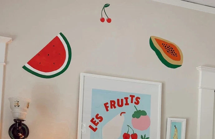Ireland Baldwin is going to raise her first child in a fruit-themed nursery