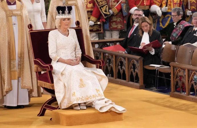 Queen Camilla had a secret pocket in her dress