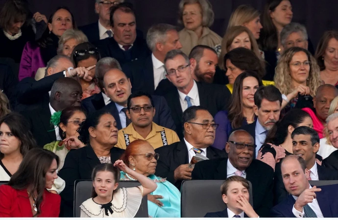 The Prince and Princess of Wales are said to have found it hilarious when the muppets “gatecrashed” King Charles’ coronation concert