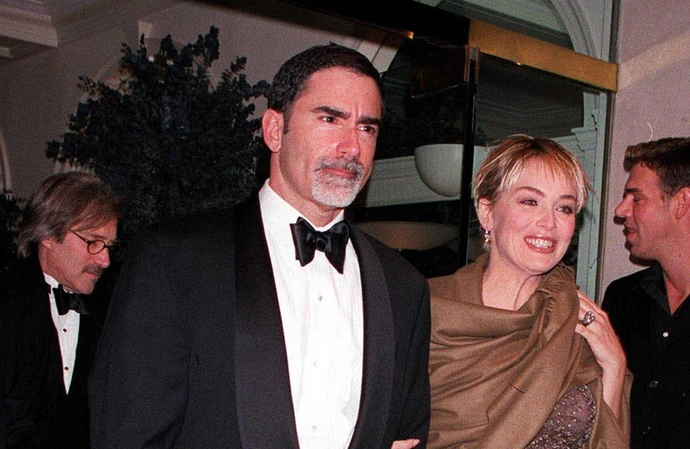 Sharon Stone y Phil Bronstein