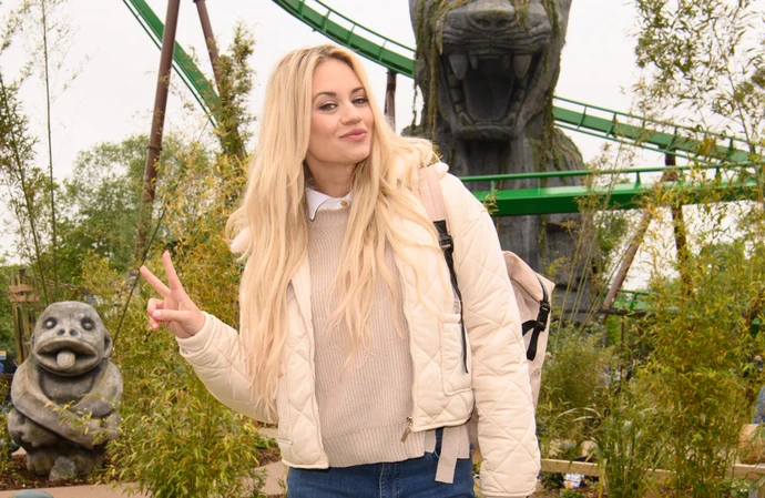 Kimberly Wyatt at Chessington World of Adventures