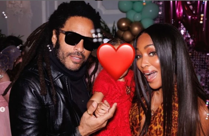 Lenny Kravitz is godfather to Naomi Campbell's baby girl