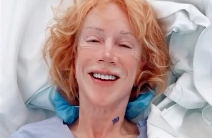 Kathy Griffin has undergone successful vocal cord surgery