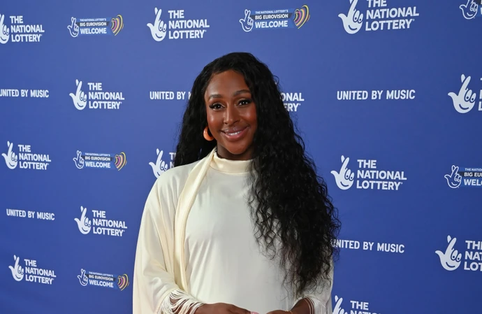 Alexandra Burke had to learn to accept the changes her body is going through while pregnant