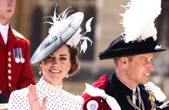 Catherine, Princess of Wales has again paid tribute to Princess Diana during her appearance at the historic Order of the Garter procession