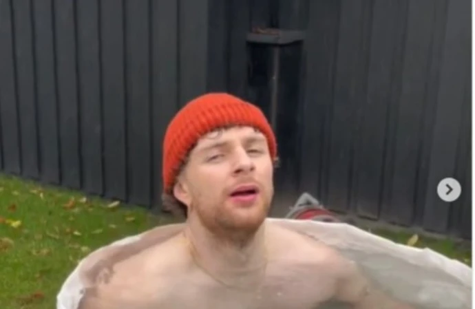 Tom Grennan has an ice bath every day for the sake of his mental health