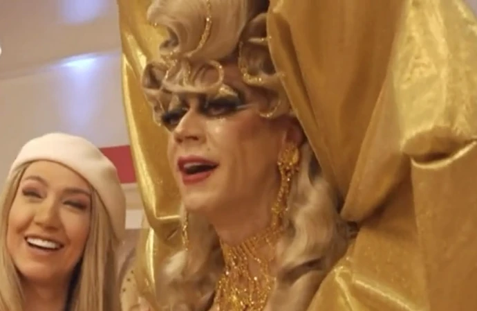 Rocco Siffredi nei panni di Drag Queen
