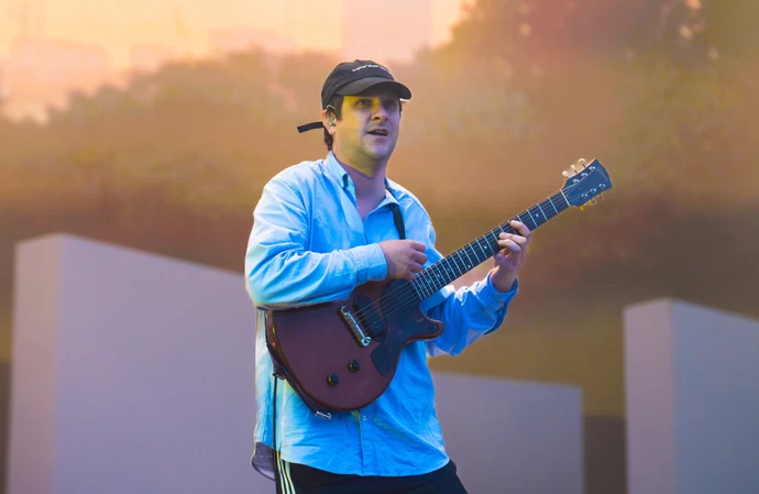 Jamie T performing at Finsbury Park