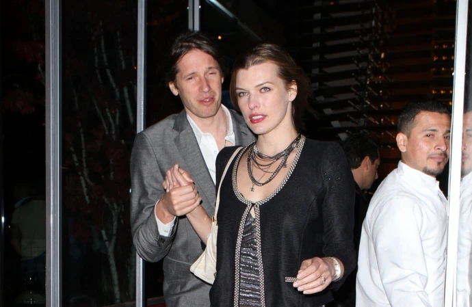 Milla Jovovich e Shawn Andrews