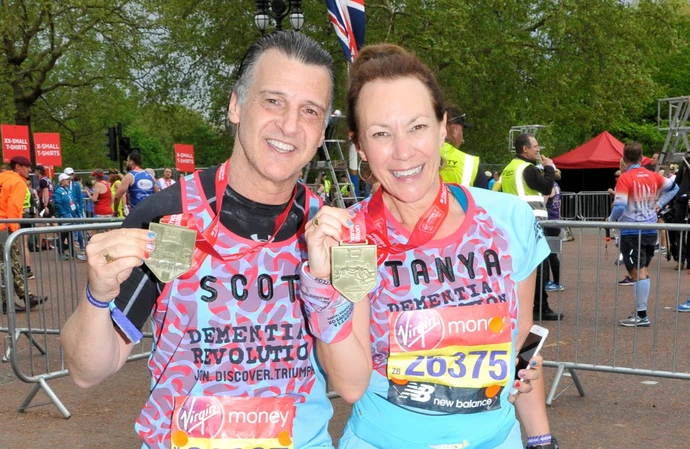 Scott Mitchell has found love again with Tanya Franks