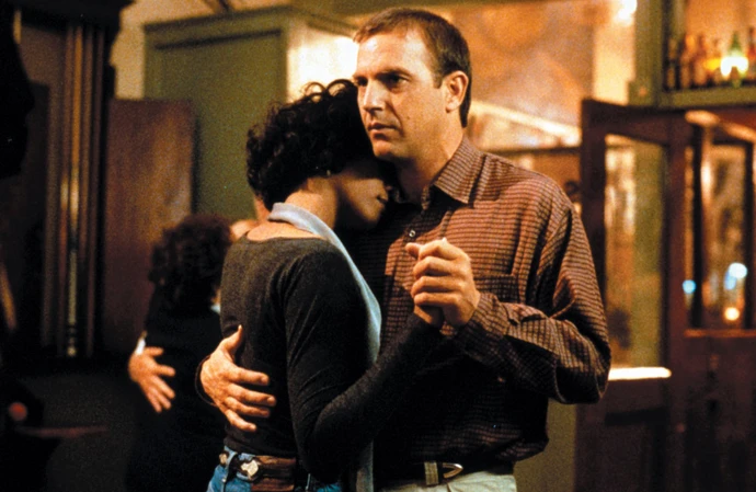 Kevin Costner and Whitney Houston starred together in The Bodyguard