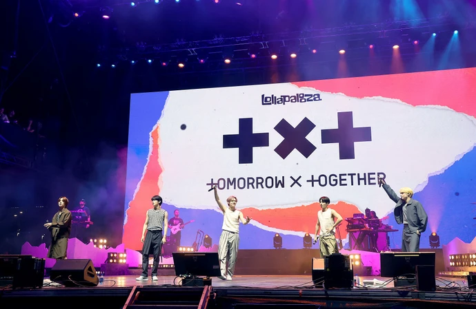 Tomorrow x Together rock Dior at Lollapalooza