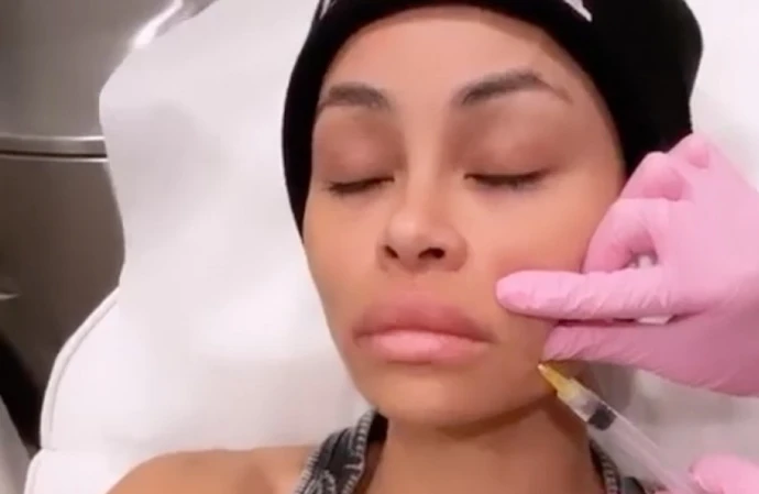 Blac Chyna has shocked fans by posting a video of her undergoing a painful sixth procedure to dissolve her facial fillers