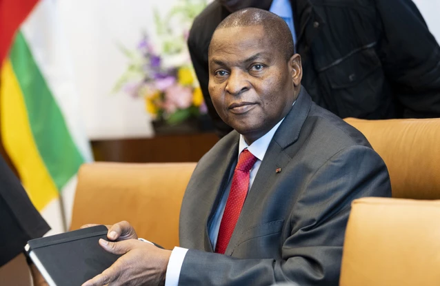 President Faustin-Archange Touadéra