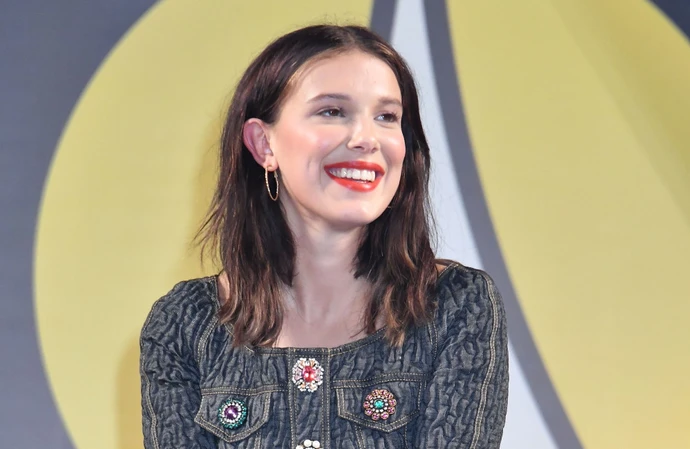 Millie Bobby Brown has offered her support to acne sufferers
