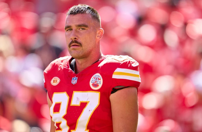 Travis Kelce has declared he’s focused on ‘counting how much money’ he is splashing out to bring friends and family to this year’s Super Bowl