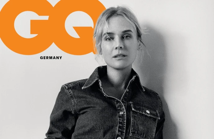 Diane Kruger covers GQ Germany (photo by Julia Noni)