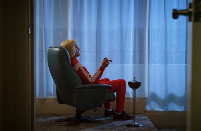 Steve Coogan as Jimmy Savile in The Reckoning