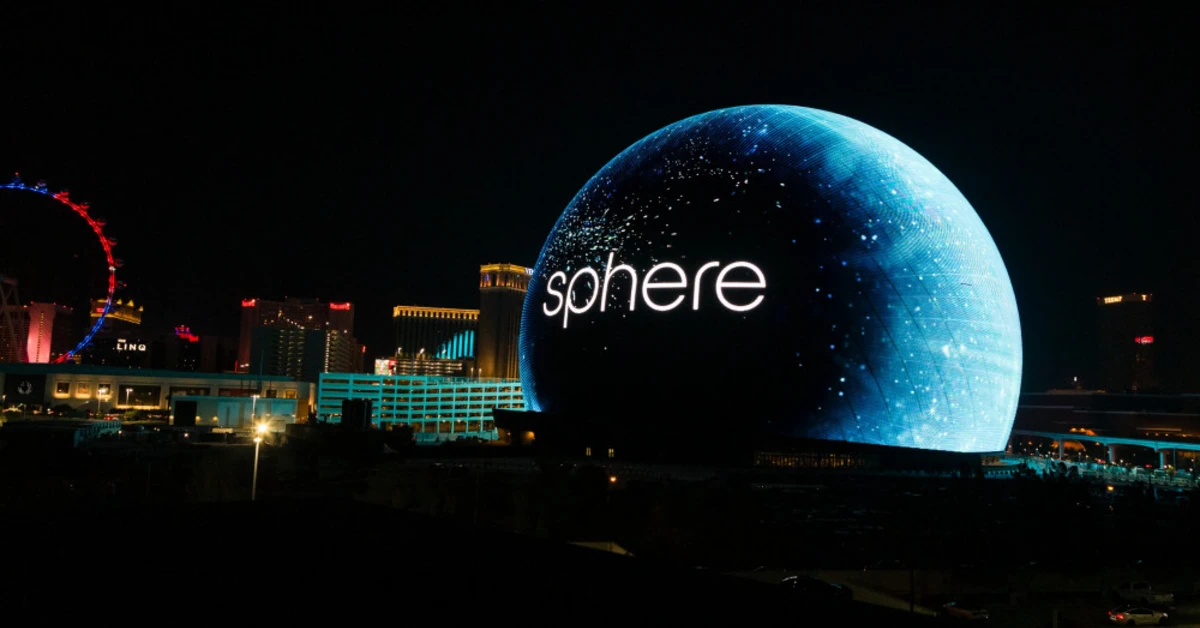 Las Vegas Sphere mini set for Maryland