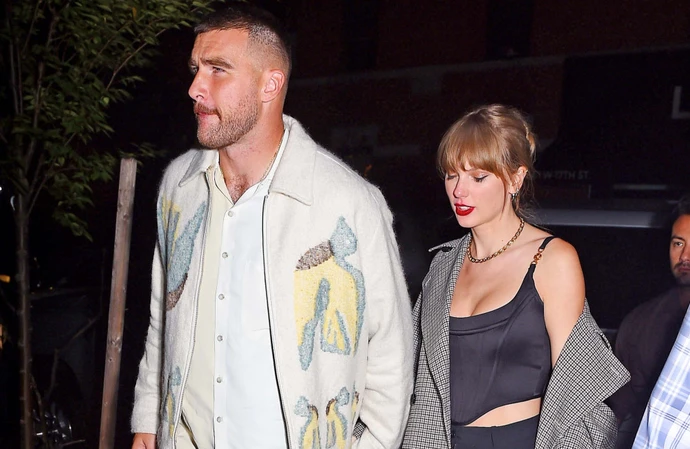 Travis Kelce is getting used to the attention dating Taylor Swift brings