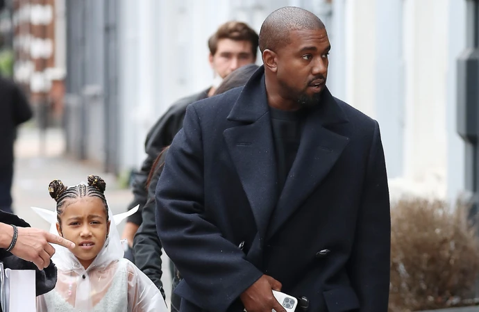 North West continues to prove she's a daddy's girl